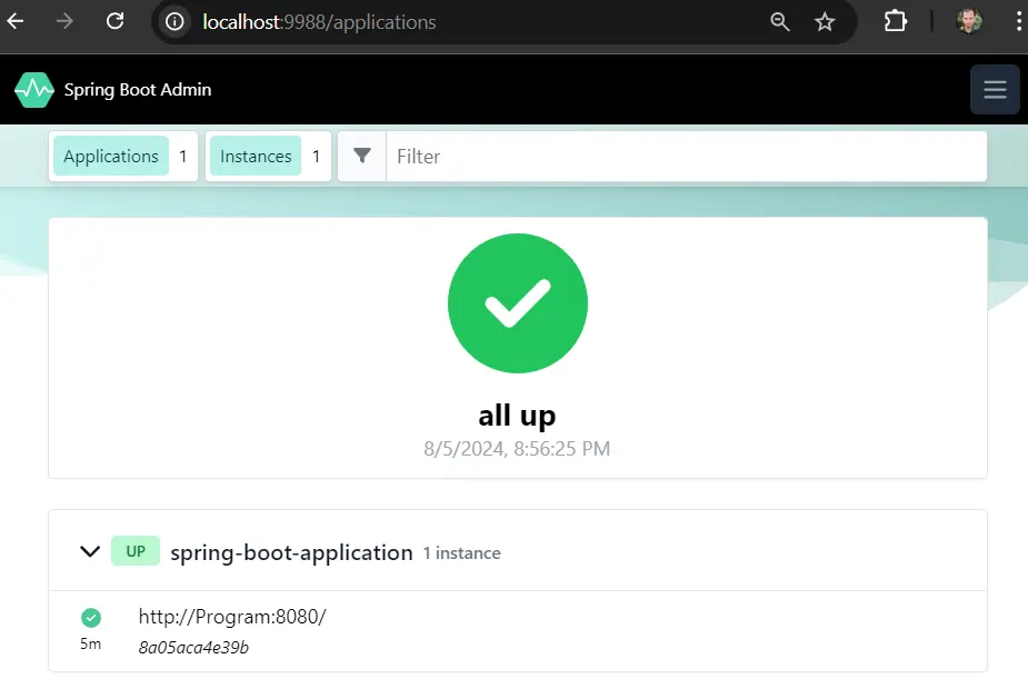 Spring Boot Actuator with Admin Server - Know Program